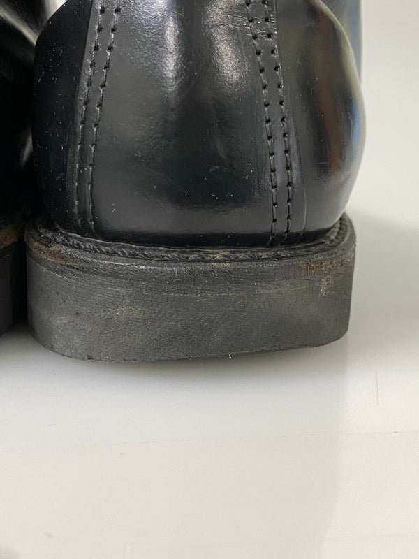 【現状渡し品】【メンズ】 RED WING レッドウィング POSTMAN CHUKKA BOOTS 9196 ポストマン チャッカ ブーツ メンズ レザー シューズ Ｄワイズ 164-260731-em-73-min サイズ：26.5cm カラー：ブラック 万代Net店