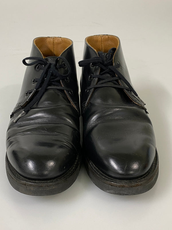 【現状渡し品】【メンズ】 RED WING レッドウィング POSTMAN CHUKKA BOOTS 9196 ポストマン チャッカ ブーツ メンズ レザー シューズ Ｄワイズ 164-260731-em-73-min サイズ：26.5cm カラー：ブラック 万代Net店