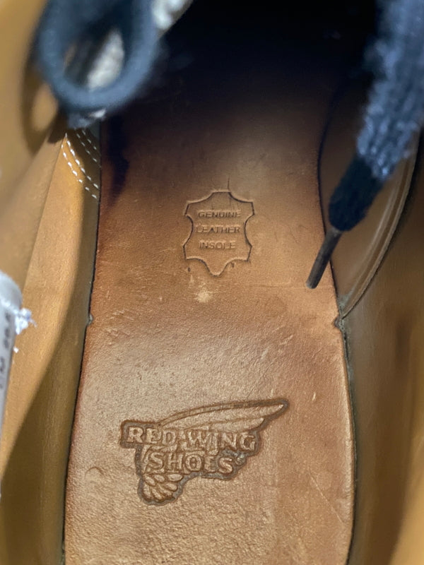 【現状渡し品】【メンズ】 RED WING レッドウィング POSTMAN CHUKKA BOOTS 9196 ポストマン チャッカ ブーツ メンズ レザー シューズ Ｄワイズ 164-260731-em-73-min サイズ：26.5cm カラー：ブラック 万代Net店