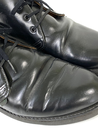 【現状渡し品】【メンズ】 RED WING レッドウィング POSTMAN CHUKKA BOOTS 9196 ポストマン チャッカ ブーツ メンズ レザー シューズ Ｄワイズ 164-260731-em-73-min サイズ：26.5cm カラー：ブラック 万代Net店