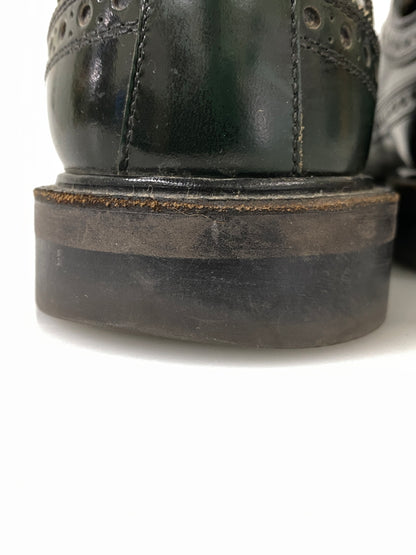 【現状渡し品】【メンズ】 REGAL リーガル ウィングチップ シューズ 806R 牛革 メンズ 革靴 164-260731-em-77-min サイズ：25 カラー：グリーン 万代Net店