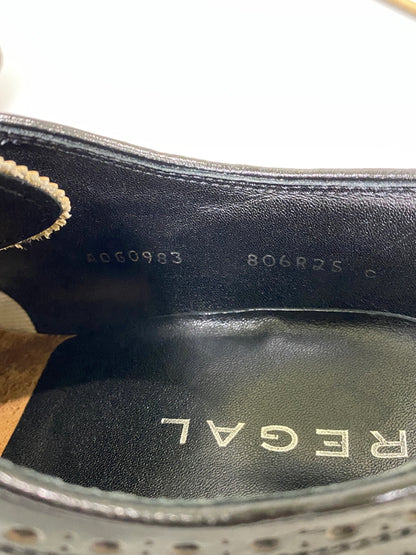 【現状渡し品】【メンズ】 REGAL リーガル ウィングチップ シューズ 806R 牛革 メンズ 革靴 164-260731-em-77-min サイズ：25 カラー：グリーン 万代Net店