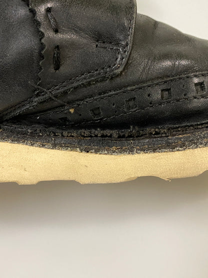 【現状渡し品】【メンズ】 USED ユーズド ウィングチップ レースアップブーツ メンズ シューズ 紳士靴 164-260731-em-75-min サイズ：42 カラー：ブラック 万代Net店