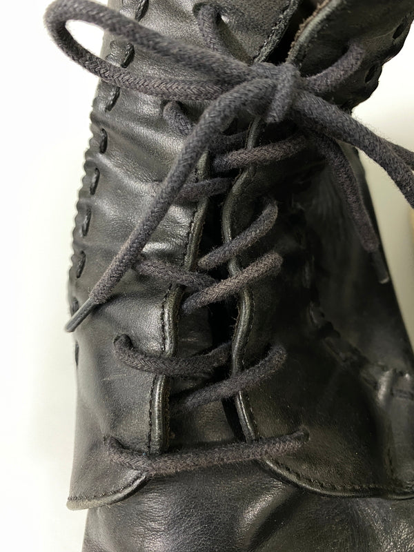 【現状渡し品】【メンズ】 USED ユーズド ウィングチップ レースアップブーツ メンズ シューズ 紳士靴 164-260731-em-75-min サイズ：42 カラー：ブラック 万代Net店
