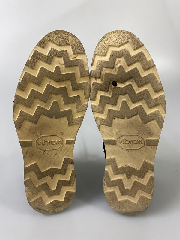 【現状渡し品】【メンズ】 USED ユーズド ウィングチップ レースアップブーツ メンズ シューズ 紳士靴 164-260731-em-75-min サイズ：42 カラー：ブラック 万代Net店