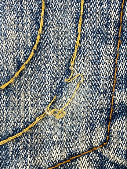 【現状渡し品】【メンズ】 TRUE RELIGION トゥルーレリジョン JOEY DENIM PANTS ジョーイ デニム パンツ ボトムス 152-260804-yn-11-min サイズ：ROW30 SEAT33 カラー：ライトインディゴ 万代Net店