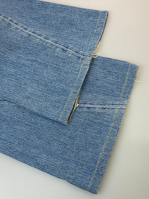 【現状渡し品】【メンズ】 TRUE RELIGION トゥルーレリジョン JOEY DENIM PANTS ジョーイ デニム パンツ ボトムス 152-260804-yn-11-min サイズ：ROW30 SEAT33 カラー：ライトインディゴ 万代Net店