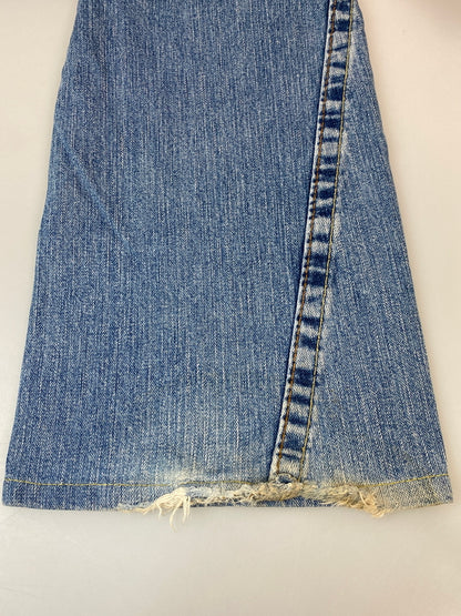 【現状渡し品】【メンズ】 TRUE RELIGION トゥルーレリジョン JOEY DENIM PANTS ジョーイ デニム パンツ ボトムス 152-260804-yn-11-min サイズ：ROW30 SEAT33 カラー：ライトインディゴ 万代Net店