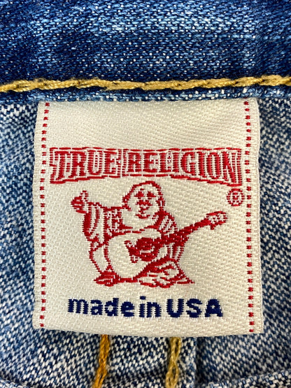 【現状渡し品】【メンズ】 TRUE RELIGION トゥルーレリジョン JOEY DENIM PANTS ジョーイ デニム パンツ ボトムス 152-260804-yn-10-min サイズ：ROW31 SEAT33 カラー：インディゴ 万代Net店