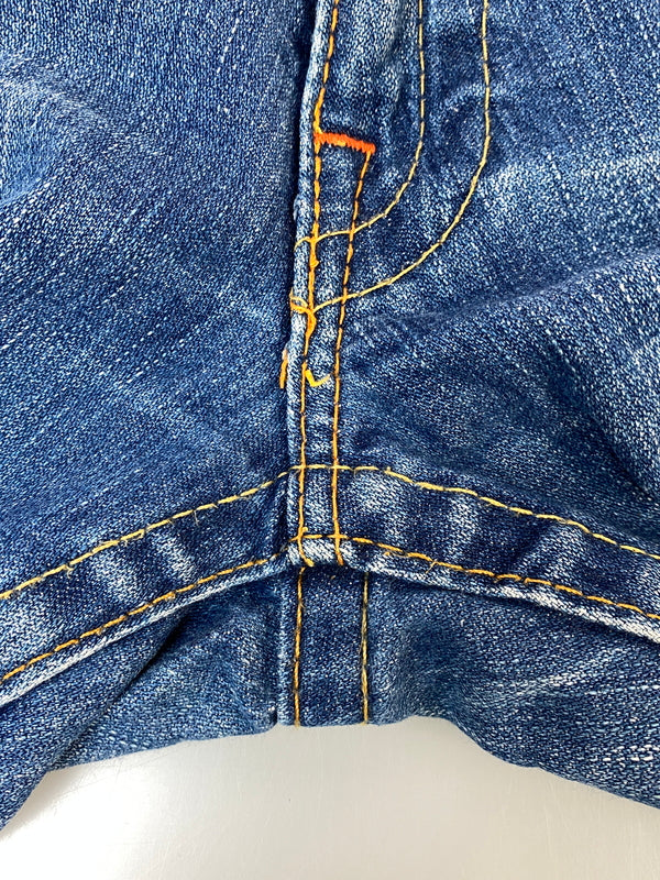 【現状渡し品】【メンズ】 TRUE RELIGION トゥルーレリジョン JOEY DENIM PANTS ジョーイ デニム パンツ ボトムス 152-260804-yn-10-min サイズ：ROW31 SEAT33 カラー：インディゴ 万代Net店
