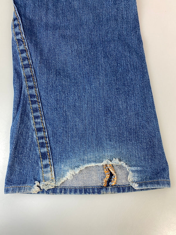 【現状渡し品】【メンズ】 TRUE RELIGION トゥルーレリジョン JOEY DENIM PANTS ジョーイ デニム パンツ ボトムス 152-260804-yn-10-min サイズ：ROW31 SEAT33 カラー：インディゴ 万代Net店