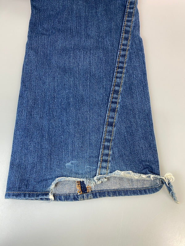 【現状渡し品】【メンズ】 TRUE RELIGION トゥルーレリジョン JOEY DENIM PANTS ジョーイ デニム パンツ ボトムス 152-260804-yn-10-min サイズ：ROW31 SEAT33 カラー：インディゴ 万代Net店
