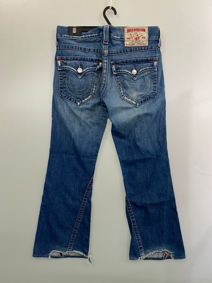【現状渡し品】【メンズ】 TRUE RELIGION トゥルーレリジョン JOEY DENIM PANTS ジョーイ デニム パンツ ボトムス 152-260804-yn-10-min サイズ：ROW31 SEAT33 カラー：インディゴ 万代Net店