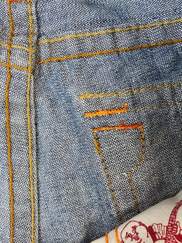【現状渡し品】【メンズ】 TRUE RELIGION トゥルーレリジョン JOEY DENIM PANTS ジョーイ デニム パンツ ボトムス 152-260804-yn-10-min サイズ：ROW31 SEAT33 カラー：インディゴ 万代Net店