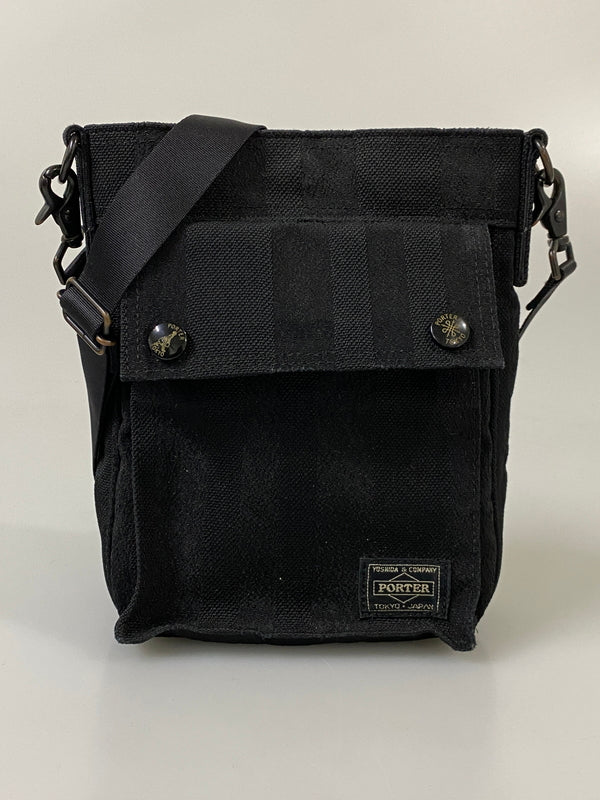 【中古品】【メンズ】 PORTER ポーター TANGO SHOULDER BAG 70周年記念 タンゴ ショルダーバッグ カバン 188-260804-yn-02-min カラー：ブラック 万代Net店