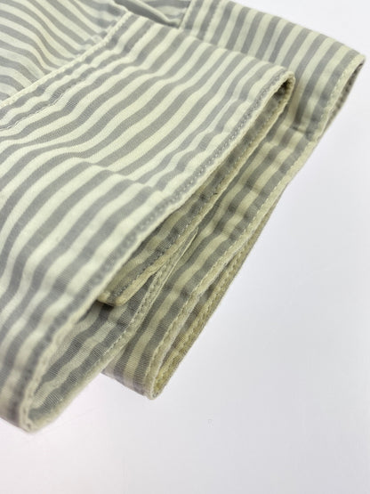 【中古品】【メンズ】 GOODENOUGH グッドイナフ STRIPE L S SHIRT ストライプ 長袖 シャツ メンズ トップス ロングスリーブ 142-260731-em-05-min サイズ：M カラー：ホワイト/グレー（ストライプ） 万代Net店