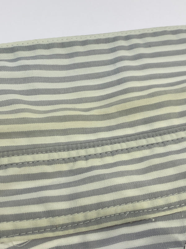 【中古品】【メンズ】 GOODENOUGH グッドイナフ STRIPE L S SHIRT ストライプ 長袖 シャツ メンズ トップス ロングスリーブ 142-260731-em-05-min サイズ：M カラー：ホワイト/グレー（ストライプ） 万代Net店