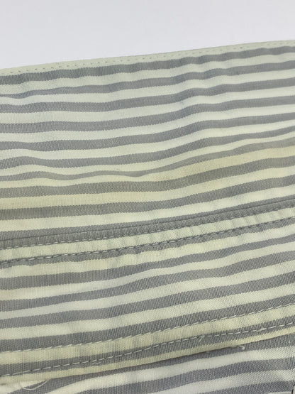 【中古品】【メンズ】 GOODENOUGH グッドイナフ STRIPE L S SHIRT ストライプ 長袖 シャツ メンズ トップス ロングスリーブ 142-260731-em-05-min サイズ：M カラー：ホワイト/グレー（ストライプ） 万代Net店