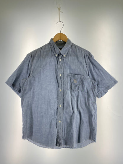 【中古品】【メンズ】 STUSSY ステューシー 00'S シャンブレーシャツ 00年代 半袖 シャツ メンズ トップス ヴィンテージ 142-260731-em-06-min サイズ：Ｌ カラー：ライトブルー系 万代Net店
