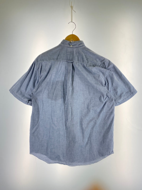 【中古品】【メンズ】 STUSSY ステューシー 00'S シャンブレーシャツ 00年代 半袖 シャツ メンズ トップス ヴィンテージ 142-260731-em-06-min サイズ：Ｌ カラー：ライトブルー系 万代Net店