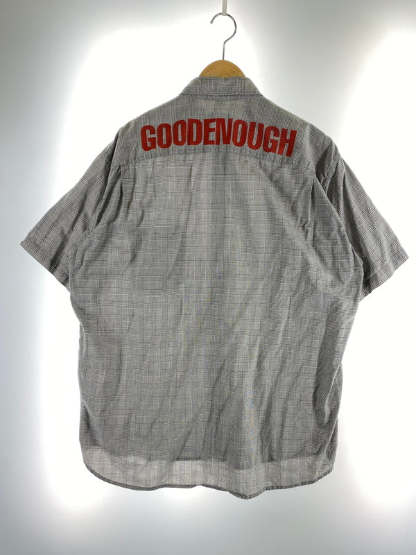 【中古品】【メンズ】 GOOD ENOUGH グッドイナフ BAKC LOGO PRINT SHIRT グッドイナフ 半袖 メンズ トップス 142-260731-em-07-min カラー：グレー系 万代Net店
