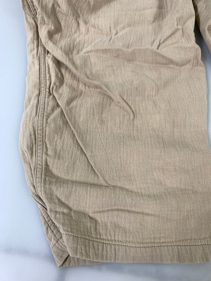 【中古品】【メンズ】 GOOD ENOUGH グッドイナフ 00S EASY HALF PANTS 00年代 イージー ハーフ パンツ メンズ ボトムス ショートパンツ 153-260731-em-44-min サイズ：M カラー：ベージュ 万代Net店