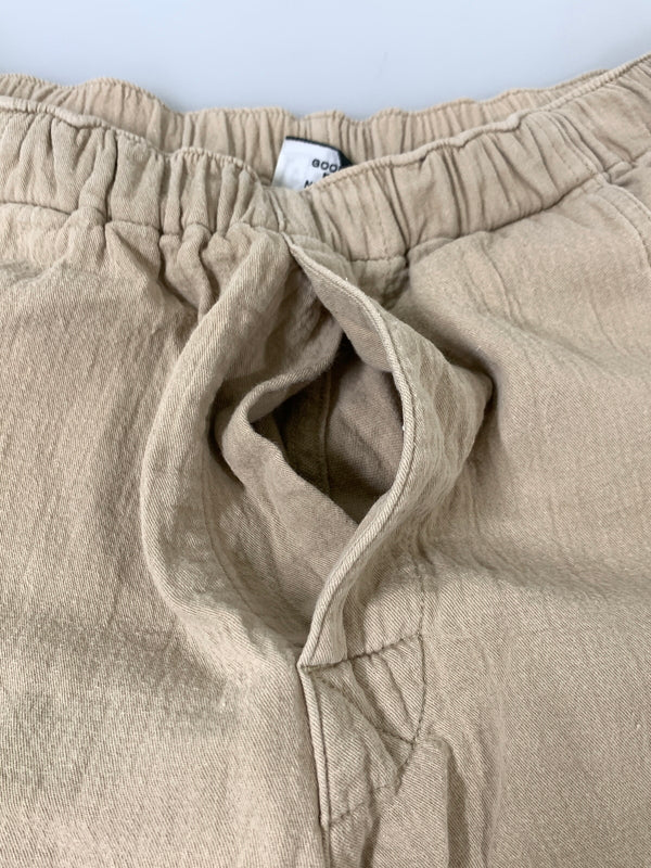 【中古品】【メンズ】 GOOD ENOUGH グッドイナフ 00S EASY HALF PANTS 00年代 イージー ハーフ パンツ メンズ ボトムス ショートパンツ 153-260731-em-44-min サイズ：M カラー：ベージュ 万代Net店