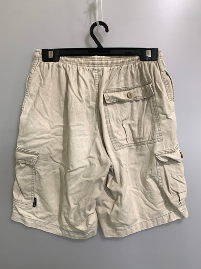 【現状渡し品】【メンズ】 STUSSY ステューシー CARGO PANTS カーゴパンツ ショートパンツ メンズ ボトムス 短パン 153-260731-em-45-min サイズ：M カラー：アイボリー 万代Net店