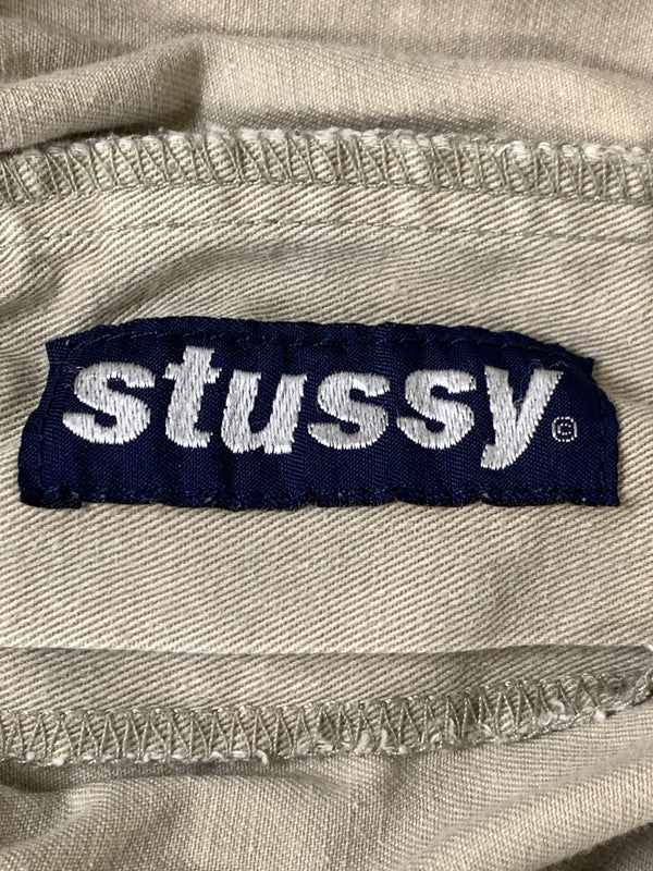 【現状渡し品】【メンズ】 STUSSY ステューシー CARGO PANTS カーゴパンツ ショートパンツ メンズ ボトムス 短パン 153-260731-em-45-min サイズ：M カラー：アイボリー 万代Net店