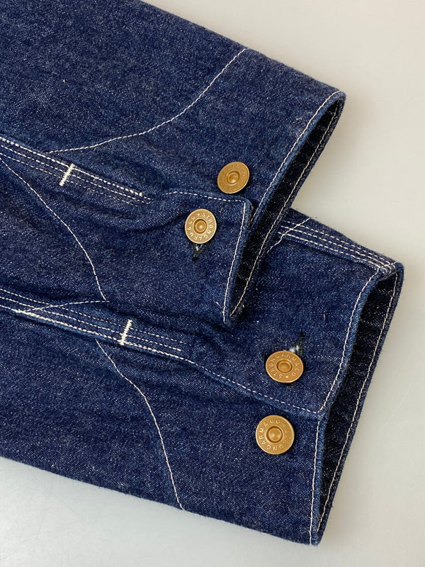 【中古品】【メンズ】 WAREHOUSE ウエアハウス JOHN GLUCKOW 1930S NEVERLOST JACKET LOT JG-03 ジョングラッコー ネバーロストジャケット アウター 145-260731-yn-42-min サイズ：42 カラー：インディゴ 万代Net店