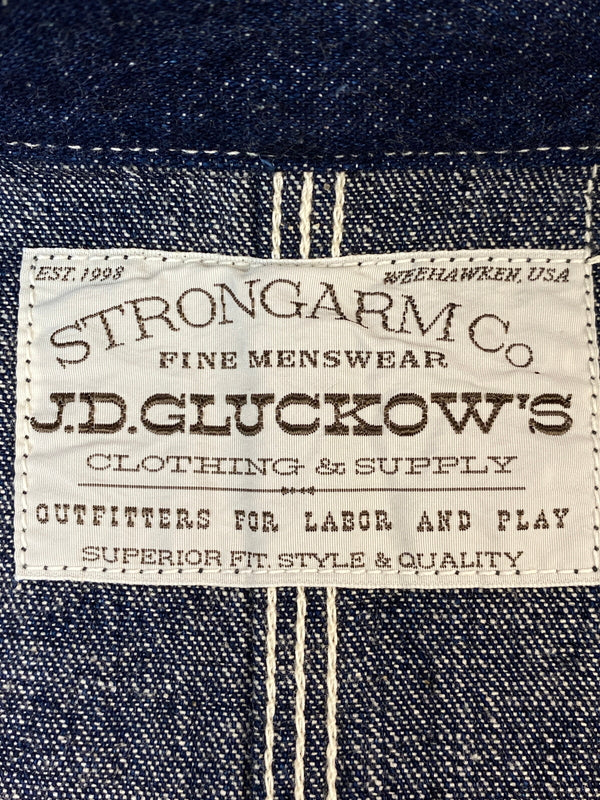 【中古品】【メンズ】 WAREHOUSE ウエアハウス JOHN GLUCKOW 1930S NEVERLOST JACKET LOT JG-03 ジョングラッコー ネバーロストジャケット アウター 145-260731-yn-42-min サイズ：42 カラー：インディゴ 万代Net店