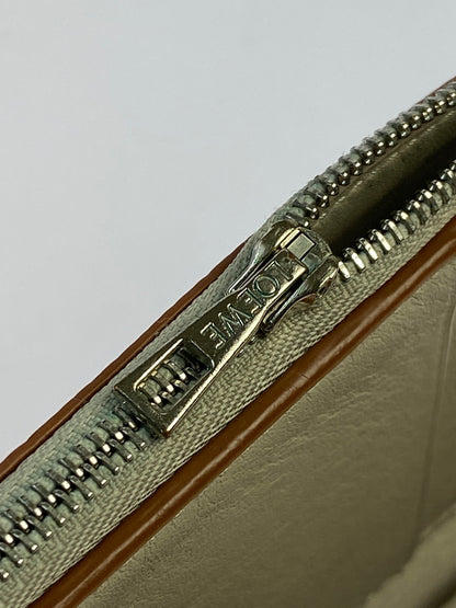 【中古品】【レディース】 LOEWE ロエベ トライフォールドウォレット 三つ折り財布 181-260809-em-21-min カラー：ベージュ系 万代Net店