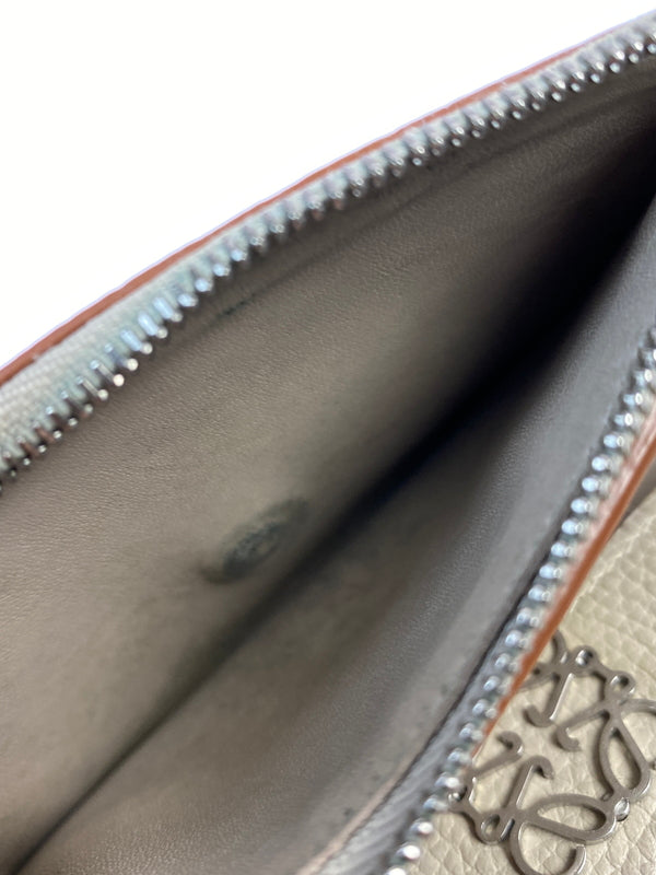 【中古品】【レディース】 LOEWE ロエベ トライフォールドウォレット 三つ折り財布 181-260809-em-21-min カラー：ベージュ系 万代Net店