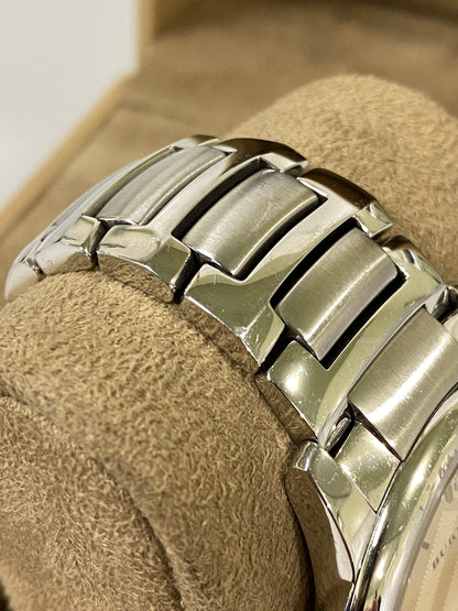 【中古品】【メンズ/レディース】 BURBERRY ザ・クラッシック ラウンド クロノグラフ BU10004 腕時計 ウォッチ 3針モデル 197-260731-em-88-min カラー：シルバー 万代Net店