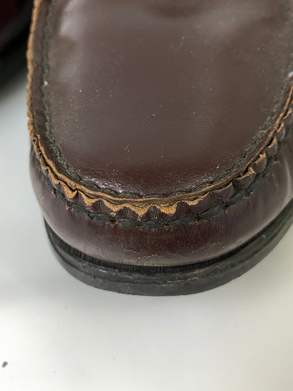 【現状渡し品】【メンズ】 DEXTER デクスター コインローファー メンズ 革靴 アメリカ製 ヴィンテージ 165-260731-em-76-min カラー：レディッシュブラウン 万代Net店