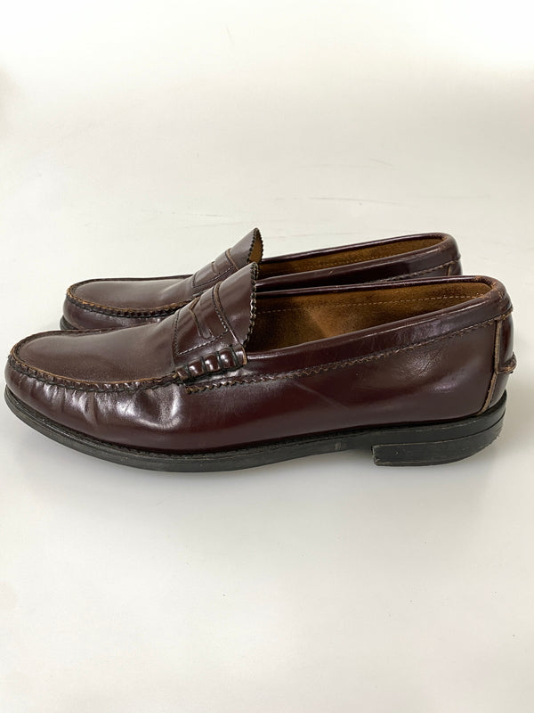 【現状渡し品】【メンズ】 DEXTER デクスター コインローファー メンズ 革靴 アメリカ製 ヴィンテージ 165-260731-em-76-min カラー：レディッシュブラウン 万代Net店