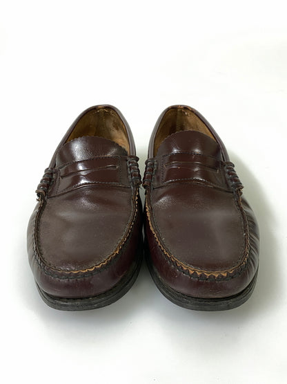 【現状渡し品】【メンズ】 DEXTER デクスター コインローファー メンズ 革靴 アメリカ製 ヴィンテージ 165-260731-em-76-min カラー：レディッシュブラウン 万代Net店