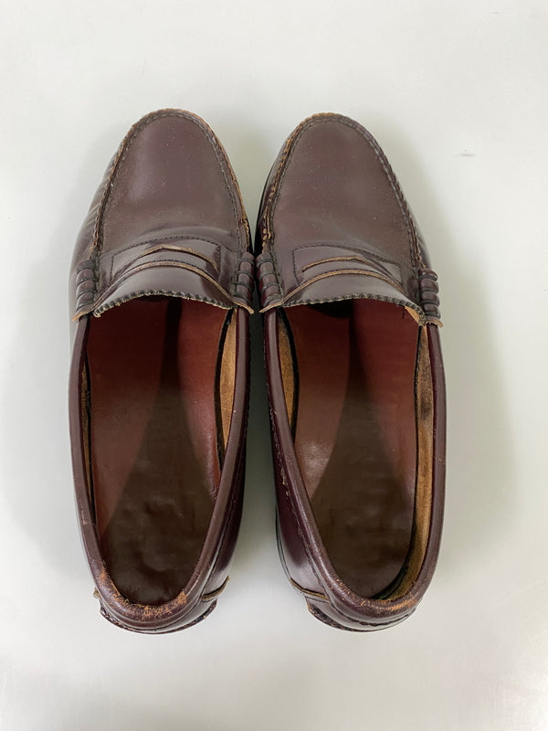 【現状渡し品】【メンズ】 DEXTER デクスター コインローファー メンズ 革靴 アメリカ製 ヴィンテージ 165-260731-em-76-min カラー：レディッシュブラウン 万代Net店