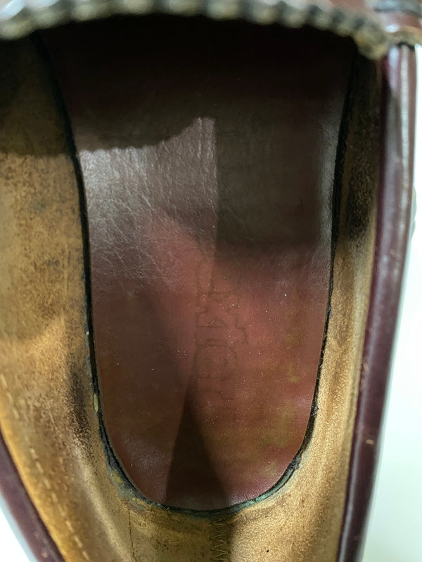 【現状渡し品】【メンズ】 DEXTER デクスター コインローファー メンズ 革靴 アメリカ製 ヴィンテージ 165-260731-em-76-min カラー：レディッシュブラウン 万代Net店