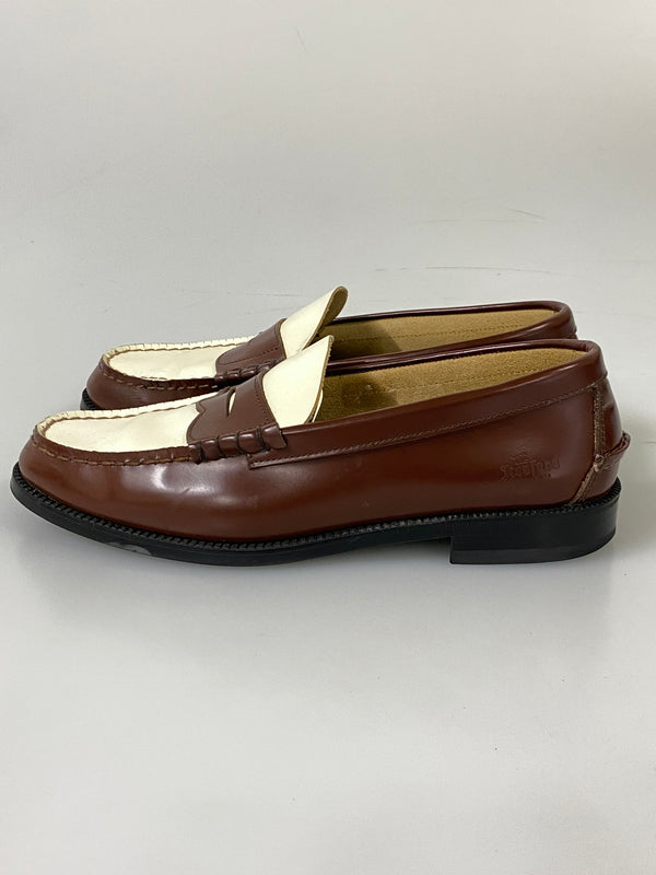 【中古品】【メンズ】 KENFORD ケンフォード COMBI LOAFERS コンビ ローファー メンズ シューズ 革靴 コンビカラー 165-260731-em-78-min サイズ：26 1/2 EEE カラー：ブラウン 万代Net店
