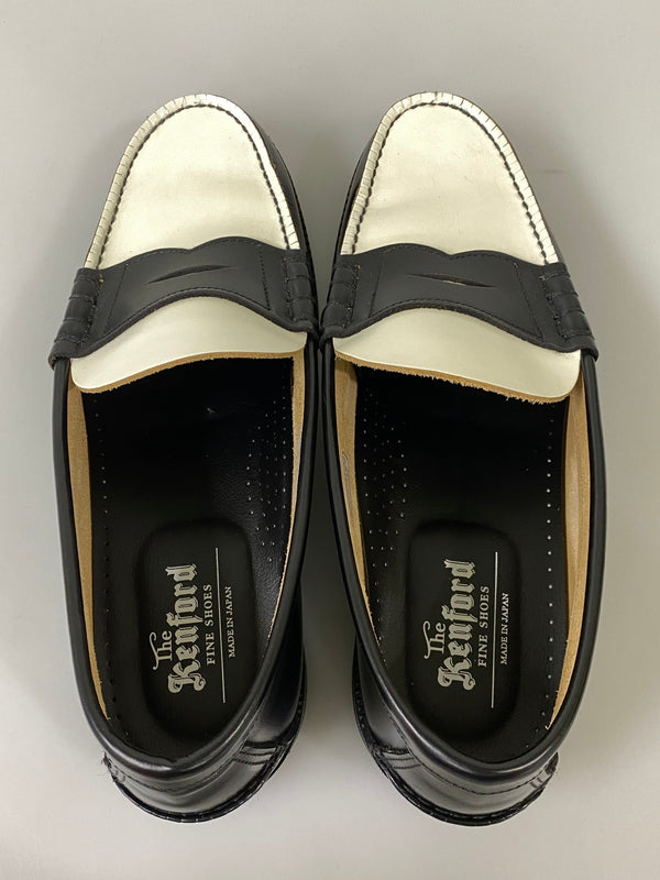 【中古品】【メンズ】 KENFORD ケンフォード COMBI LOAFERS コンビ ローファー メンズ シューズ 靴 コンビカラー 165-260731-em-79-min サイズ：26 1/2 EEE カラー：ブラック 万代Net店