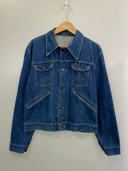 【中古品】【メンズ】 WRANGLER ラングラー DENIM JACKET 126MJ デニムジャケット アウター 146-260731-yn-39-min サイズ：表記なし 下記参照 カラー：インディゴ 万代Net店