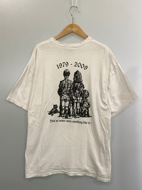 【現状渡し品】【メンズ】 USED ユーズド CHURCH TEE ショートスリーブTシャツ 半袖Tシャツ トップス 146-260804-yn-13-min サイズ：XL カラー：ホワイト 万代Net店