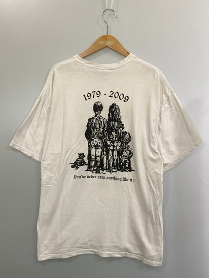 【現状渡し品】【メンズ】 USED ユーズド CHURCH TEE ショートスリーブTシャツ 半袖Tシャツ トップス 146-260804-yn-13-min サイズ：XL カラー：ホワイト 万代Net店