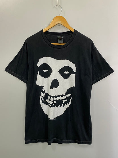 【中古品】【メンズ】 MISFITS ミスフィッツ 00's PRINT TEE 2000年代 プリントTシャツ 半袖Tシャツ トップス 146-260731-yn-38-min サイズ：L カラー：ダークグレー 万代Net店