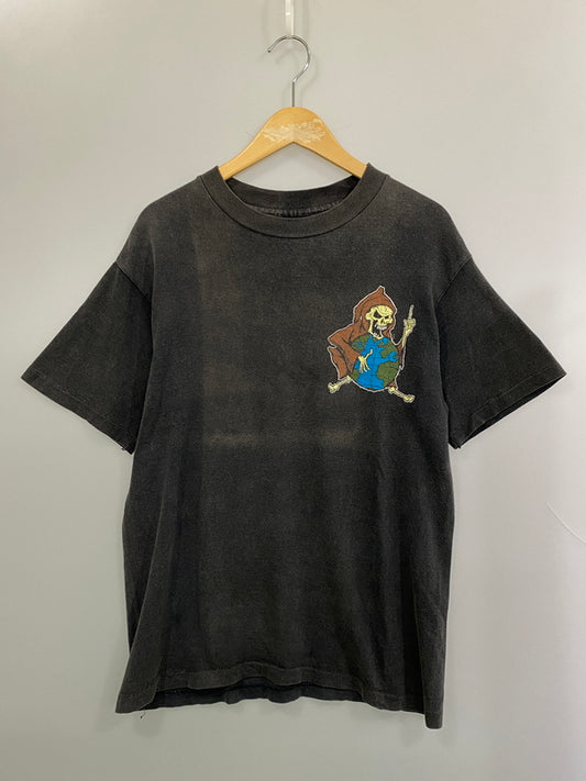 【現状渡し品】【メンズ】 GIANT ジャイアント 90's KEEP POLLUTING TEE 90年代 ショートスリーブTシャツ 半袖Tシャツ トップス 146-260804-yn-12-min サイズ：M カラー：ダークグレー 万代Net店