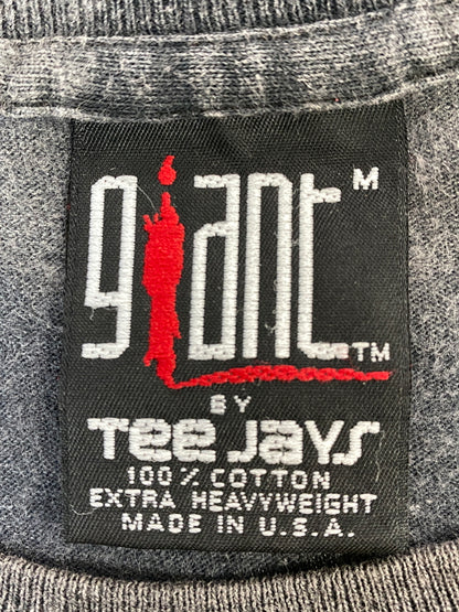 【現状渡し品】【メンズ】 GIANT ジャイアント 90's KEEP POLLUTING TEE 90年代 ショートスリーブTシャツ 半袖Tシャツ トップス 146-260804-yn-12-min サイズ：M カラー：ダークグレー 万代Net店