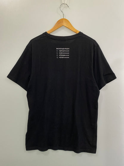 【中古品】【メンズ】 MONCLER モンクレール FRAGMENT MAGLIA T-SHIRT E109U8000150 フラグメント マリアTシャツ 半袖Tシャツ トップス 141-260804-yn-14-min サイズ：L カラー：ブラック 万代Net店