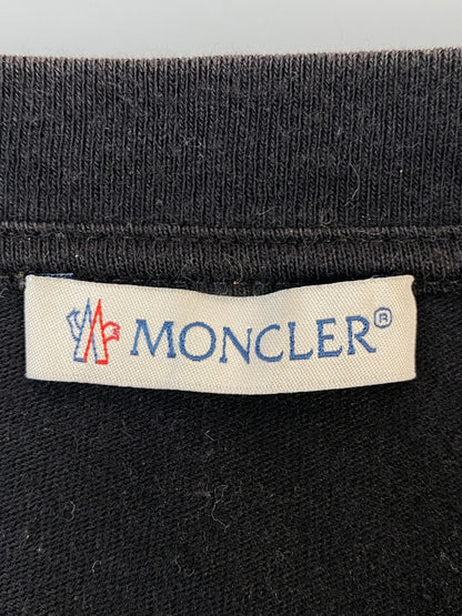 【中古品】【メンズ】 MONCLER モンクレール FRAGMENT MAGLIA T-SHIRT E109U8000150 フラグメント マリアTシャツ 半袖Tシャツ トップス 141-260804-yn-14-min サイズ：L カラー：ブラック 万代Net店