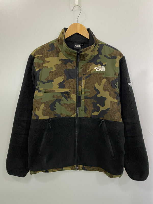 【中古品】【メンズ】 THE NORTH FACE ザ ノースフェイス NOVELTY DENALI JACKET NA12230R/ノベルティデナリジャケット アウター 144-260804-yn-07-min サイズ：L カラー：ブラック/カモフラージュ 万代Net店